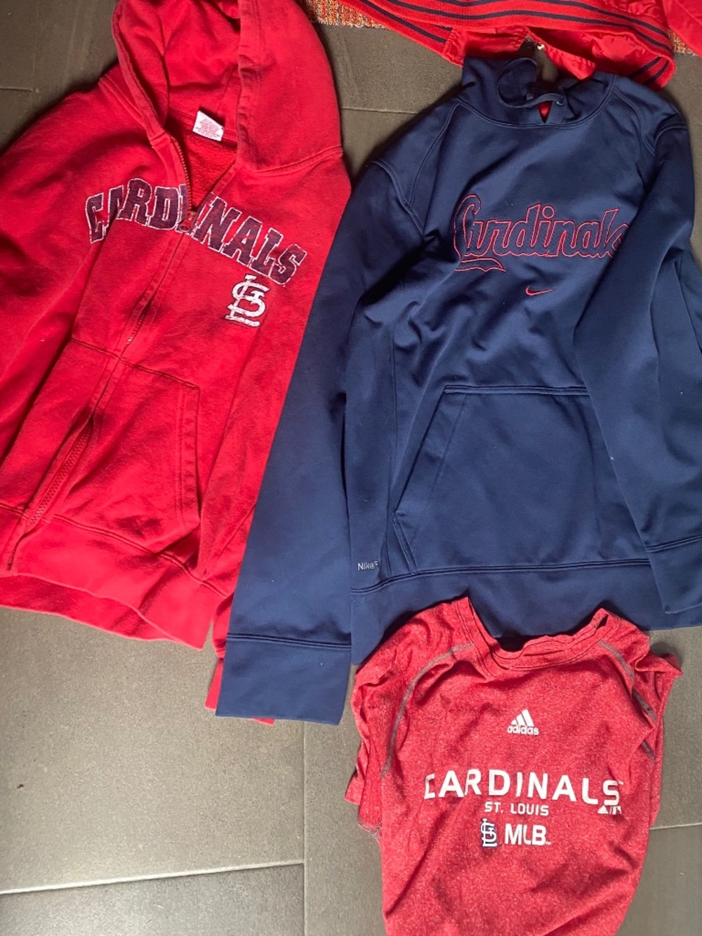 MLB St Louis cardinals items. Swag